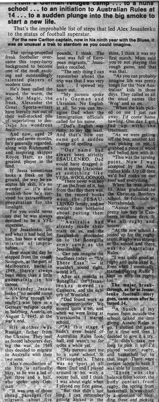 1975 - Jezza The Real Story (page 2 of 5) 05/04/75.