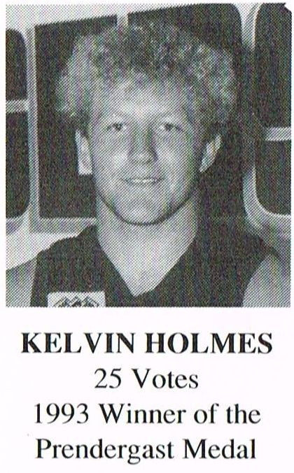 1993 - Carlton Draftee; Claremont's Kelvin Holmes. 