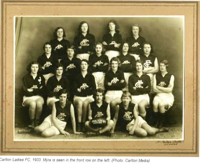 1933 Carlton Women's Team
