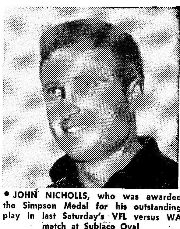 Simpson Medallist