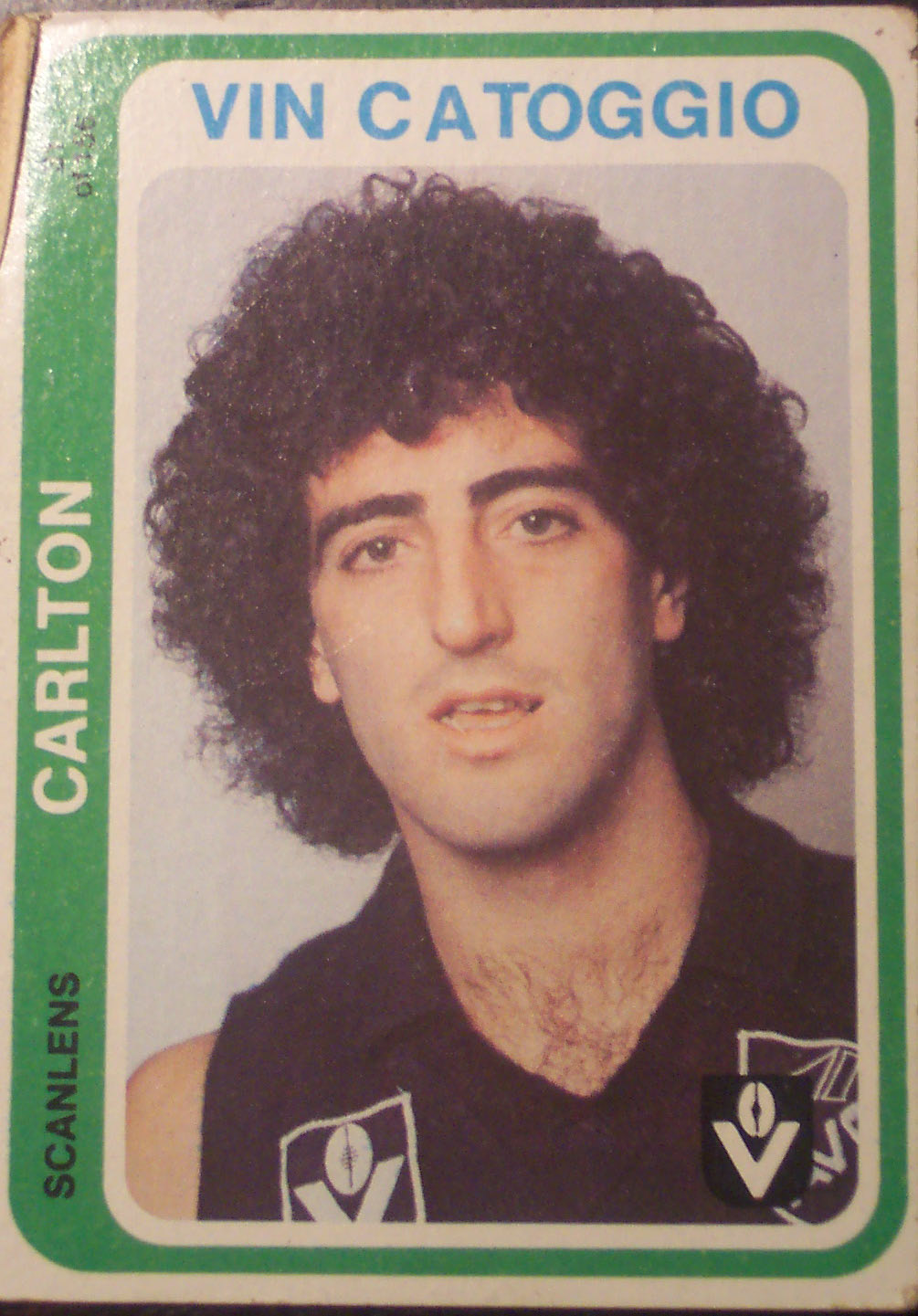 1979 - Vin Catoggio (Scanlen's Footy Card).