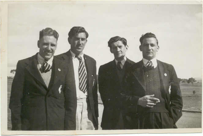 From left to right: Vin Brown, Jim Francis, Ken Hopper and Doug Williams.
